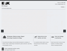 Tablet Screenshot of efkdesigns.com
